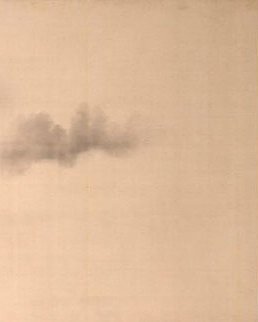 横山大観《生々流転》(1923年、絹本墨画、画巻)の冒頭部分